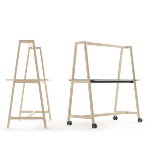 Mobiles Tischsystem Nova Wood Multipurpose