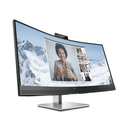 HP E34m G4 WQHD Curved USB-C Conferencing Monitor